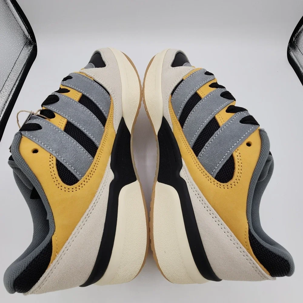 Adidas Originals Forum 2000 Shoes Mens 10 Black Oat Off White Leather NEW‎